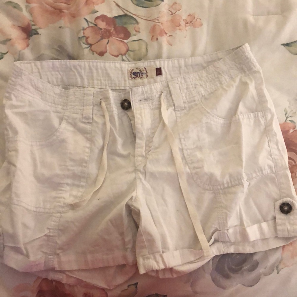 White Shorts
